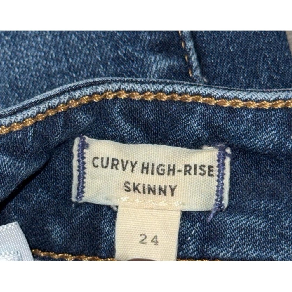 MADEWELL NWOT Curvy High-Rise Skinny Jeans in Coronet Wash Blue-Size 24W - Picture 11 of 13